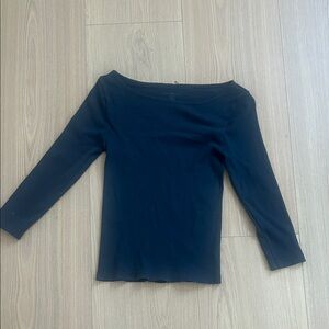 Black Off-Shoulder Top